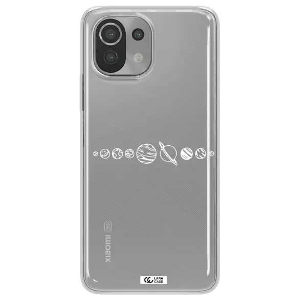 Solar System Xiaomi Mi 11 Lite Clear TPU Case