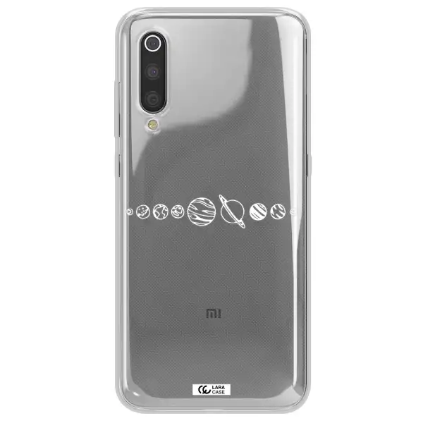 Solar System Xiaomi Mi 9 Clear TPU Case