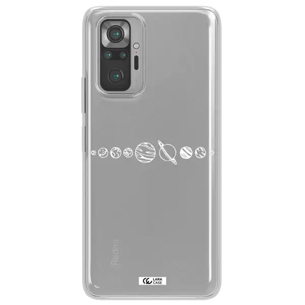 Solar System Xiaomi Note 10 Pro Clear TPU Case
