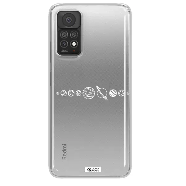 Solar System Xiaomi Note 11 Pro Clear TPU Case