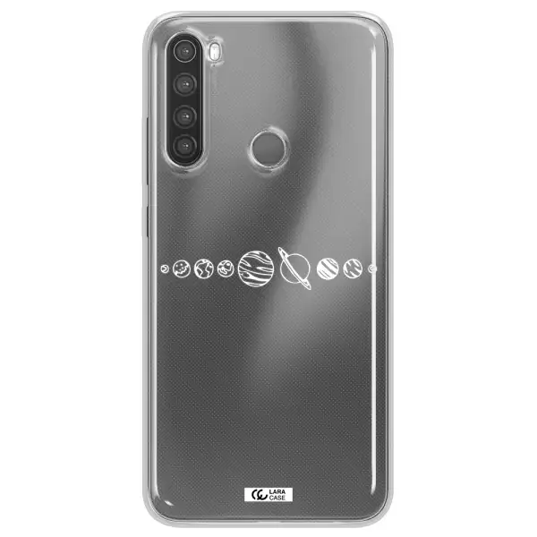 Solar System Xiaomi Note 8 Clear TPU Case