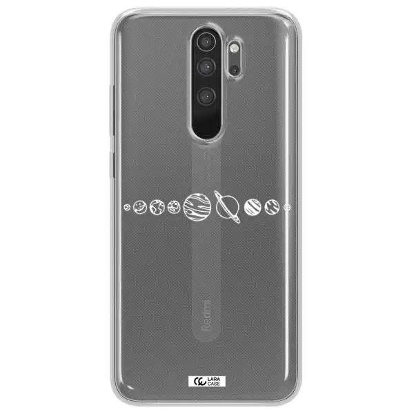 Solar System Xiaomi Note 8 Pro Clear TPU Case
