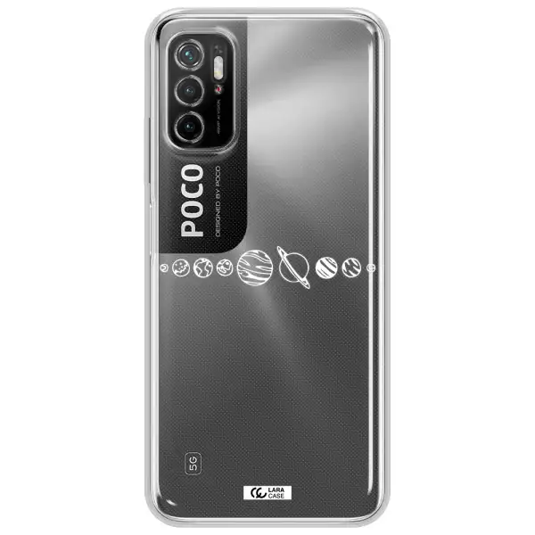 Solar System Xiaomi Poco M3 Pro Clear Tpu Case