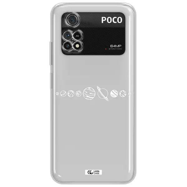 Solar System Xiaomi Poco M4 Pro 4G Clear Tpu Case