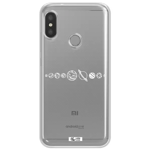 Solar System Xiaomi Redmi 6 Pro Clear TPU Case