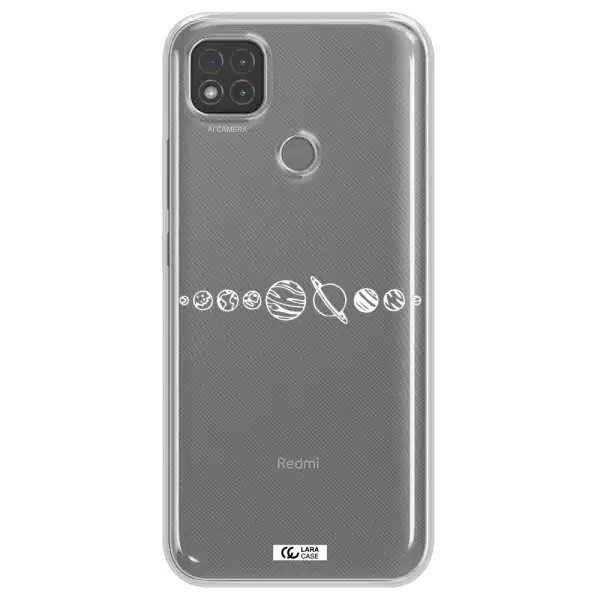 Solar System Xiaomi Redmi 9C Clear TPU Case