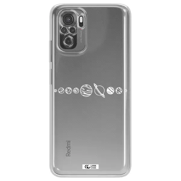 Solar System Xiaomi Redmi Note 10S Clear Tpu Case