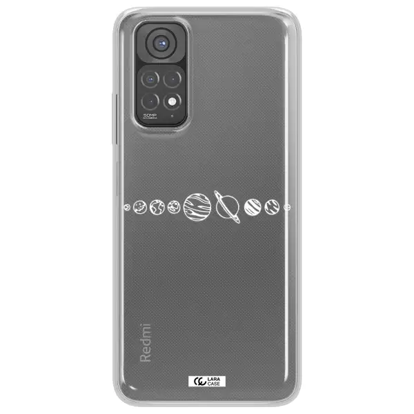 Solar System Xiaomi Redmi Note 11 Clear TPU Case