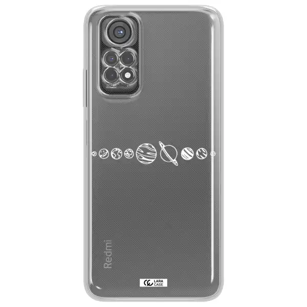 Solar System Xiaomi Redmi Note 11S Clear Tpu Case