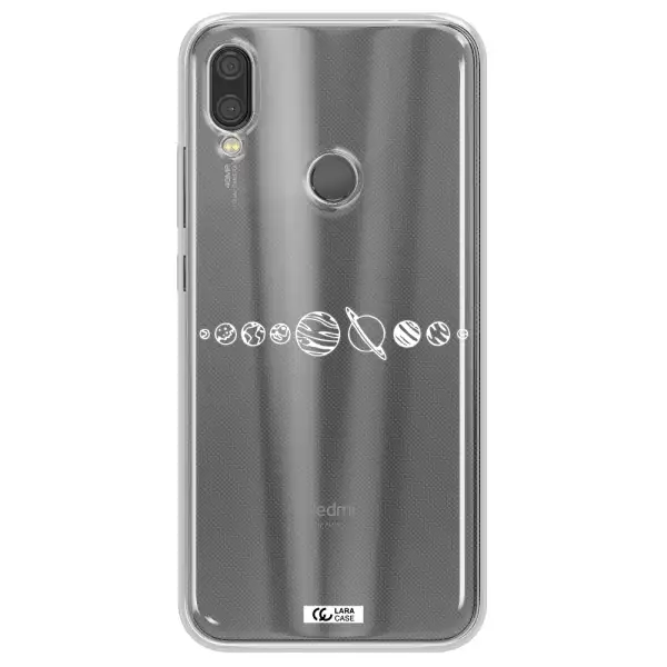 Solar System Xiaomi Redmi Note 7 Clear TPU Case