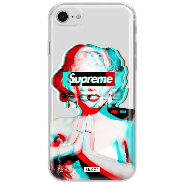 Marilyn Monroe Supreme Apple Iphone Se 2020 Clear Tpu Case