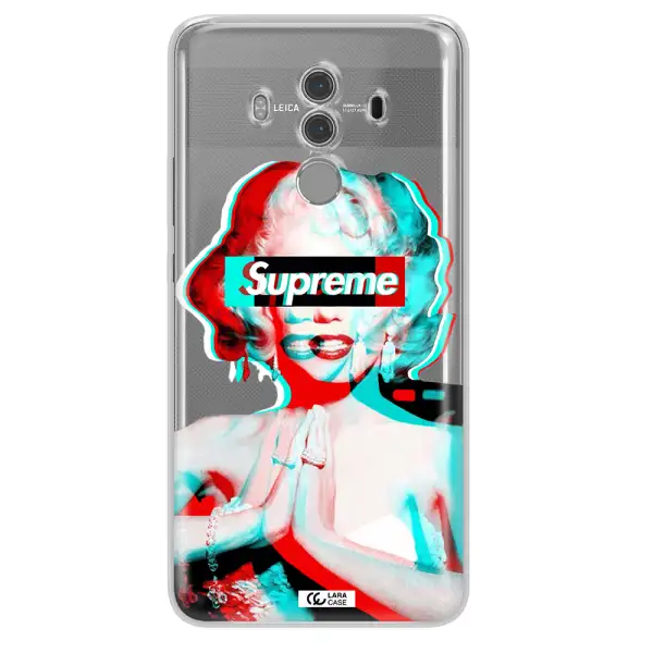 Marilyn Monroe Supreme Huawei Mate 10 Pro Clear TPU Case