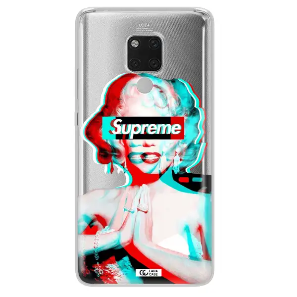 Marilyn Monroe Supreme Huawei Mate 20X Clear TPU Case