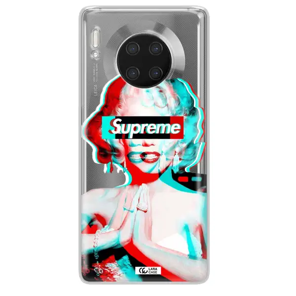 Marilyn Monroe Supreme Huawei Mate 30 Pro Clear TPU Case