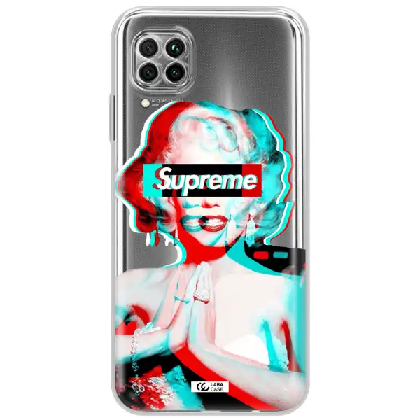 Marilyn Monroe Supreme Huawei Nova 7I Clear Tpu Case