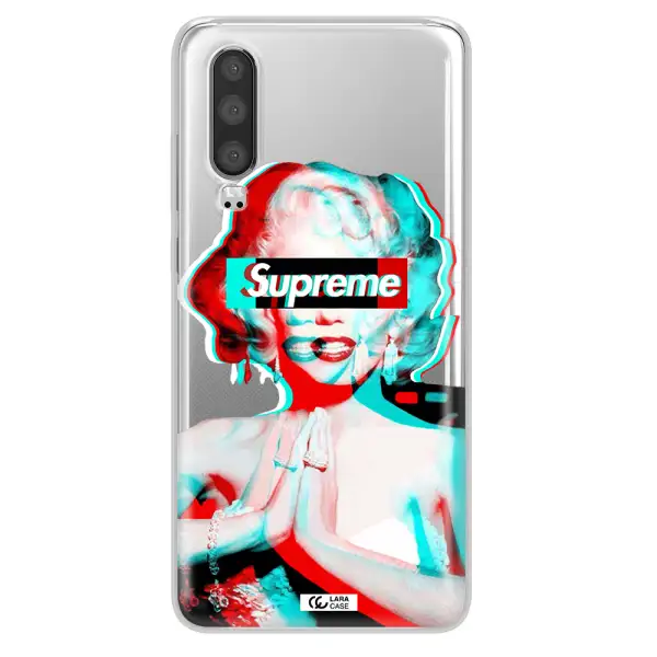 Marilyn Monroe Supreme Huawei P30 Clear TPU Case