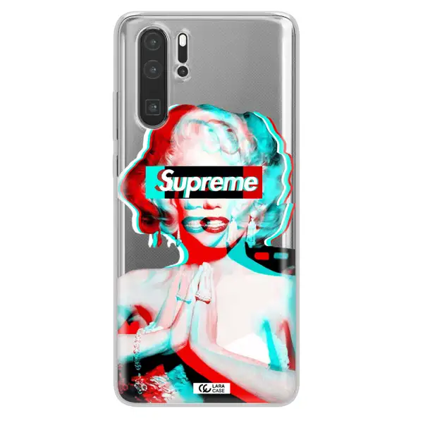 Marilyn Monroe Supreme Huawei P30 Pro Clear TPU Case