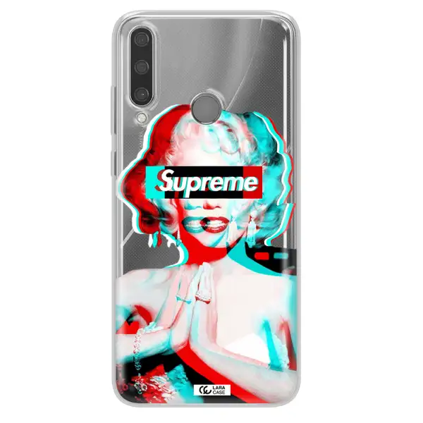 Marilyn Monroe Supreme Huawei Y6P Clear TPU Case