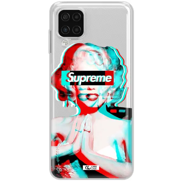 Marilyn Monroe Supreme Samsung A12 4g Clear TPU Case