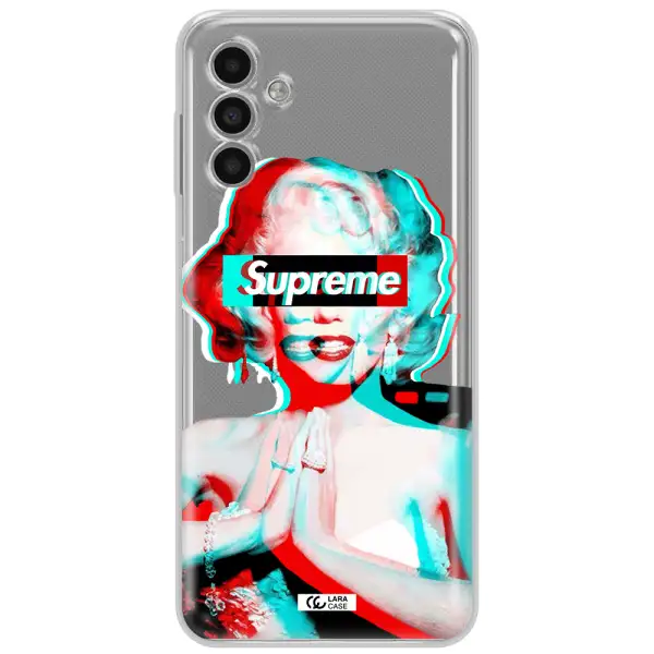 Marilyn Monroe Supreme Samsung A13 5G Clear Tpu Case