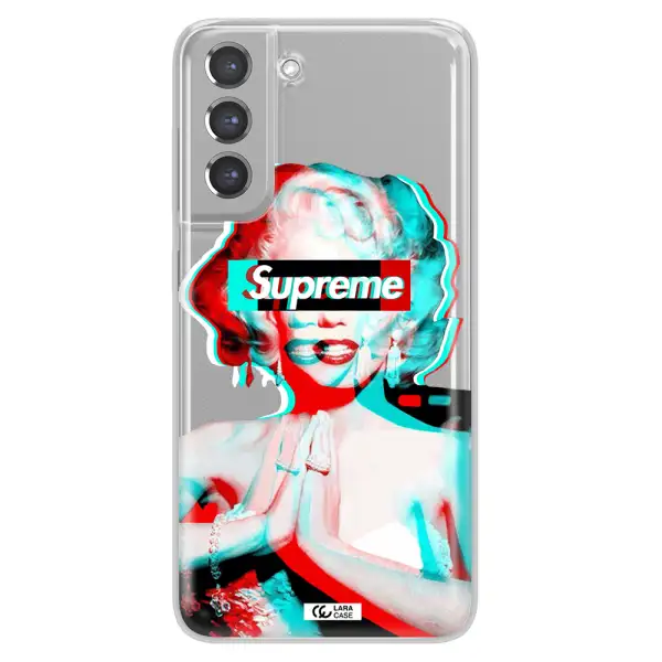 Marilyn Monroe Supreme Samsung A21 Fe Clear TPU Case