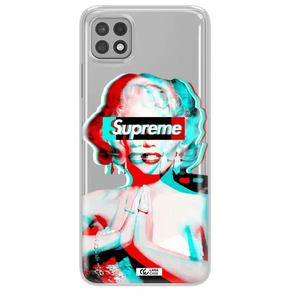 Marilyn Monroe Supreme Samsung A22 5g Clear TPU Case