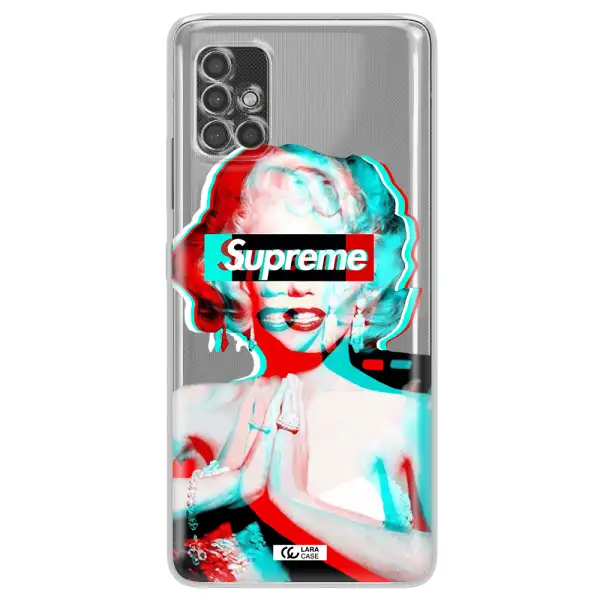 Marilyn Monroe Supreme Samsung A40S Clear Tpu Case