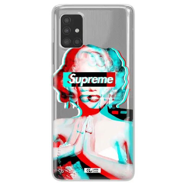 Marilyn Monroe Supreme Samsung A51 Clear TPU Case