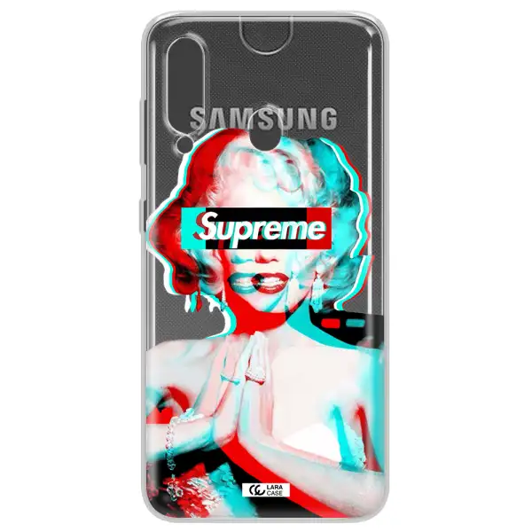 Marilyn Monroe Supreme Samsung A60 Clear TPU Case