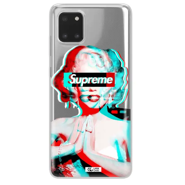 Marilyn Monroe Supreme Samsung A81 Clear TPU Case