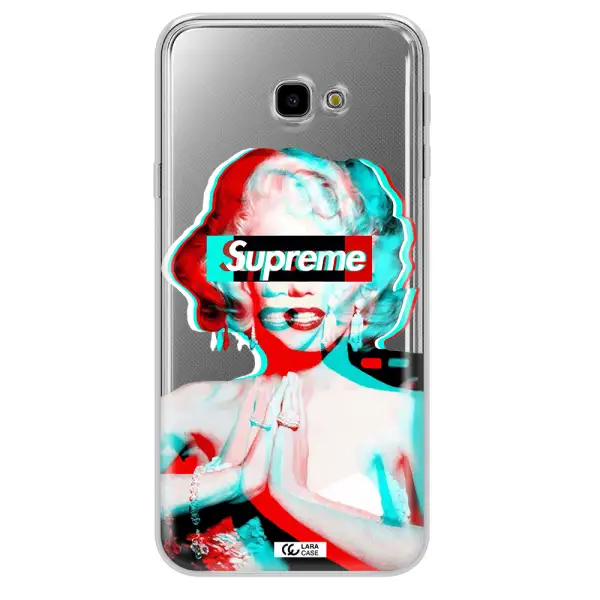 Marilyn Monroe Supreme Samsung J4 Plus Clear TPU Case
