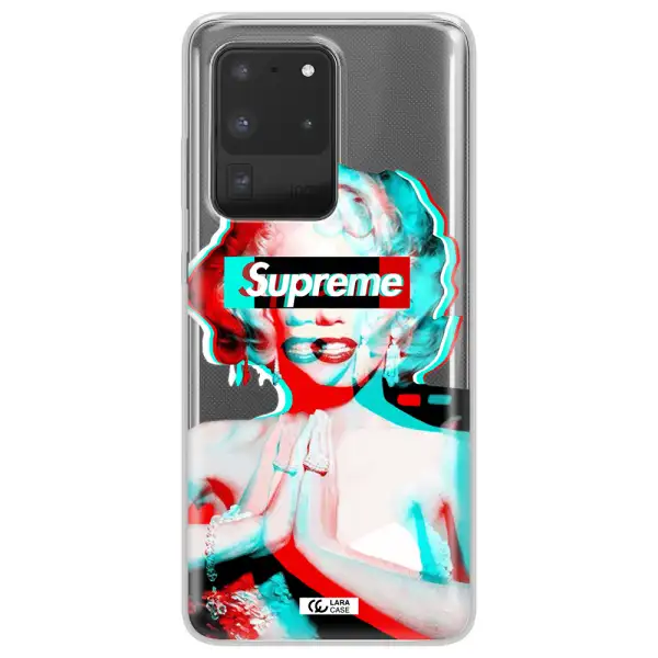 Marilyn Monroe Supreme Samsung S20 Ultra Clear TPU Case