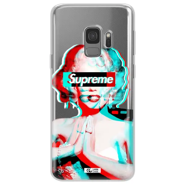Marilyn Monroe Supreme Samsung S9 Clear TPU Case