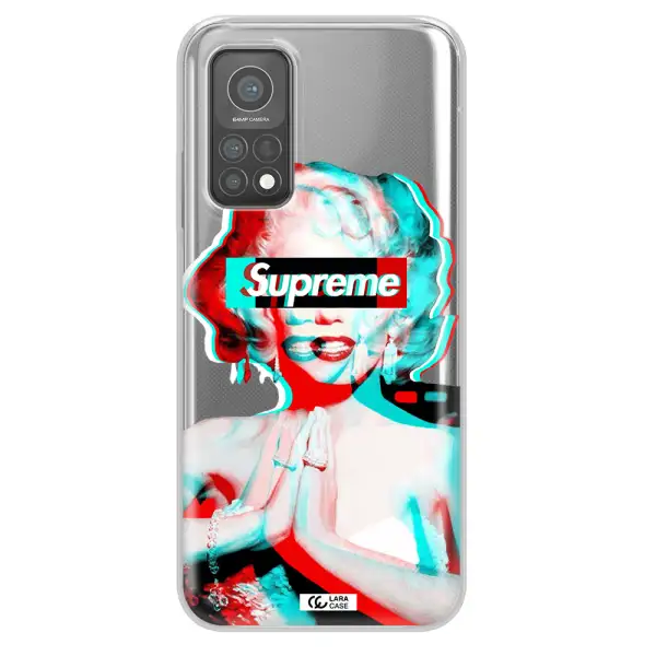 Marilyn Monroe Supreme Xiaomi Mi 10 T Pro Clear TPU Case