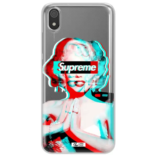 Marilyn Monroe Supreme Xiaomi Redmi 7A Clear TPU Case