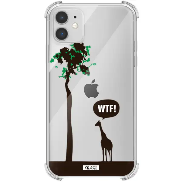Wtf Apple iPhone 11 Clear PC Case
