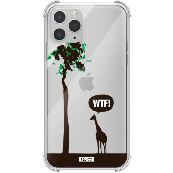 Wtf Apple iPhone 11 pro max Clear PC Case