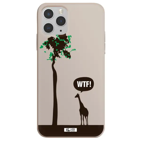 Wtf Apple iPhone 11 pro max Silicone Stone Case