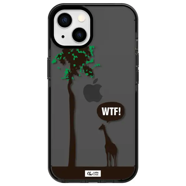 Wtf Apple iPhone 13 impact Smoke Black Case