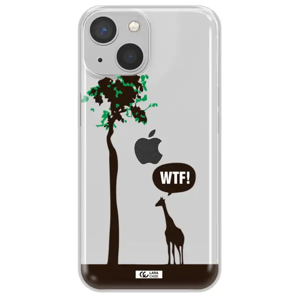 Wtf Apple iPhone 13 mini Clear TPU Case