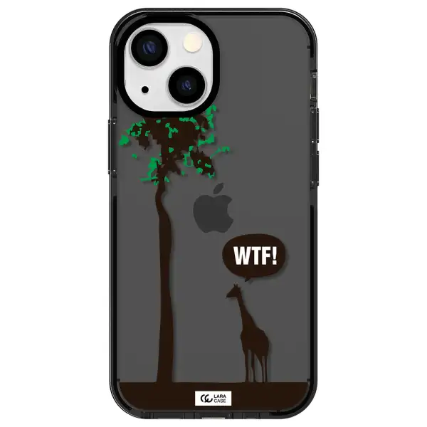 Wtf Apple iPhone 13 mini impact Smoke Black Case