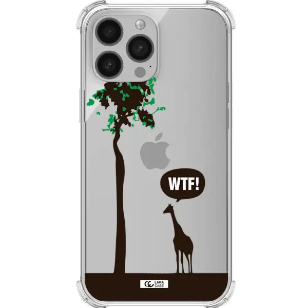 Wtf Apple iPhone 13 Pro Clear PC Case