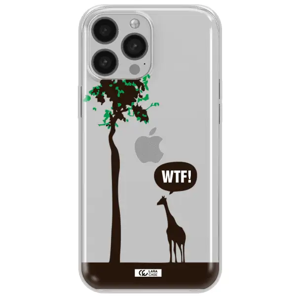 Wtf Apple iPhone 13 Pro Max Clear TPU Case