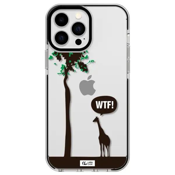 Wtf Apple iPhone 13 Pro Max impact black border Case