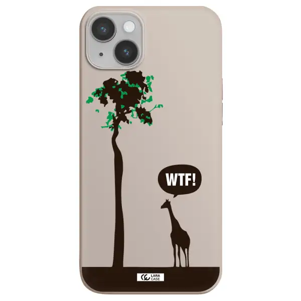 Wtf Apple iPhone 14 plus Silicone Stone Case