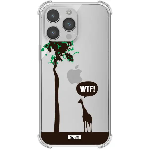 Wtf Apple iPhone 14 pro Clear PC Case