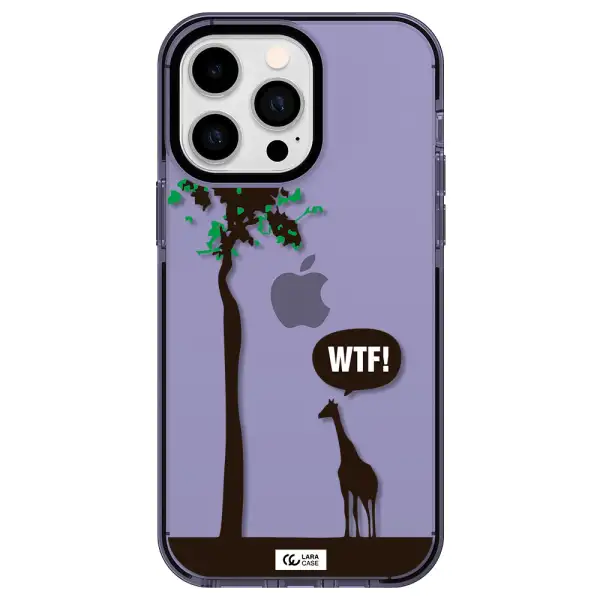 Wtf Apple iPhone 14 pro max impact Lilac Case