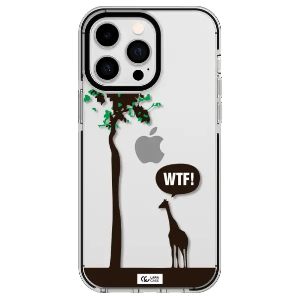 Wtf Apple iPhone 15 Pro impact black border Case