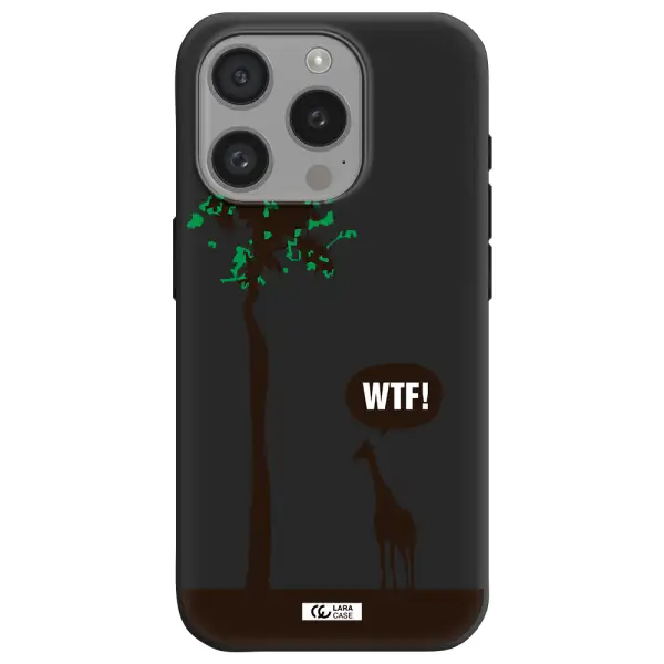 Wtf Apple Iphone 15 Pro Silicone Black Case