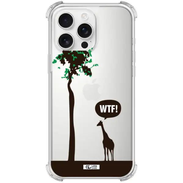 Wtf Apple Iphone 16 Pro Max Clear Pc Case